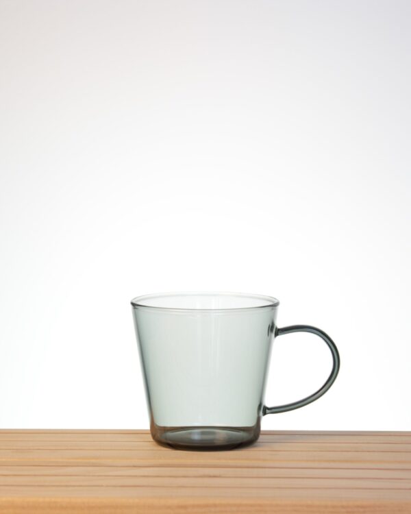 The Clear Latte Cup- Midnight Black